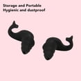 thumbnail image 4 of Sleeping Ear Plugs, NRR 40dB Waterproof Triple Protection Super Soft Noise Reduction Black Silicone Earplugs  For Work, 4 of 8