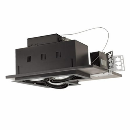 

3 - Light Double Gimbal Linear Recessed Line Voltage Fixture.