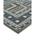 thumbnail image 3 of Feizy Foster Transitional Medallion, Gray/Blue/Green, 10' x 13'2" Area Rug Easy Care Stain Resistant Fade Resistant Classic Bordered Floor Rug for Living room Bedroom, 3 of 7
