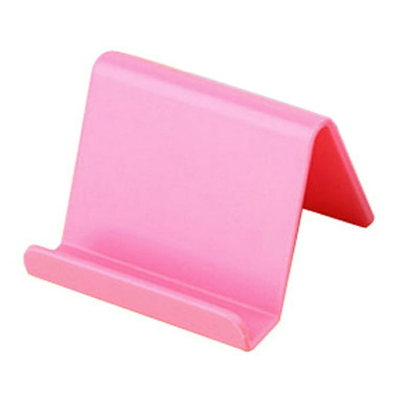 JeashCHAT Mobile Phone Holder, Phone Mount for Desk, Candy Color Mini Portable Fixed Cell Phone Stand All Size Smartphone Universal Clearance