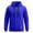 Blue, variant on Tactical Hoodies for Men Comfy Quarter Zip Pullover Long Sleeve Oversized Hooded Sweatshirt Drawstring Casual Fall Winter Hoodies with Multi Pockets