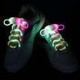 Porfeet Shoelace LED 50cm Optical Fiber Light Up Strap Luminous Flash ...
