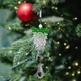 thumbnail image 2 of hulanddfd Christmas Pinecone Ornaments - Acrylic Simulation Crystal Pinecone, Transparent Small Tree Pendant Hanging Decorations for Xmas Tree Wreath Party Decor, 2 of 6