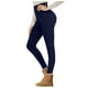 thumbnail image 1 of Leggings de mujer con forro polar y cintura alta - Pantalones de yoga cálidos para invierno, térmicos suaves, poliéster spandex, S-XXL, 1 of 3