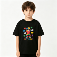 thumbnail image 2 of Autism Awareness Boys Graphic Tee, Cute Different Colored Puzzle 100% Cotton Kids Short Sleeve T-Shirt, 2 of 5