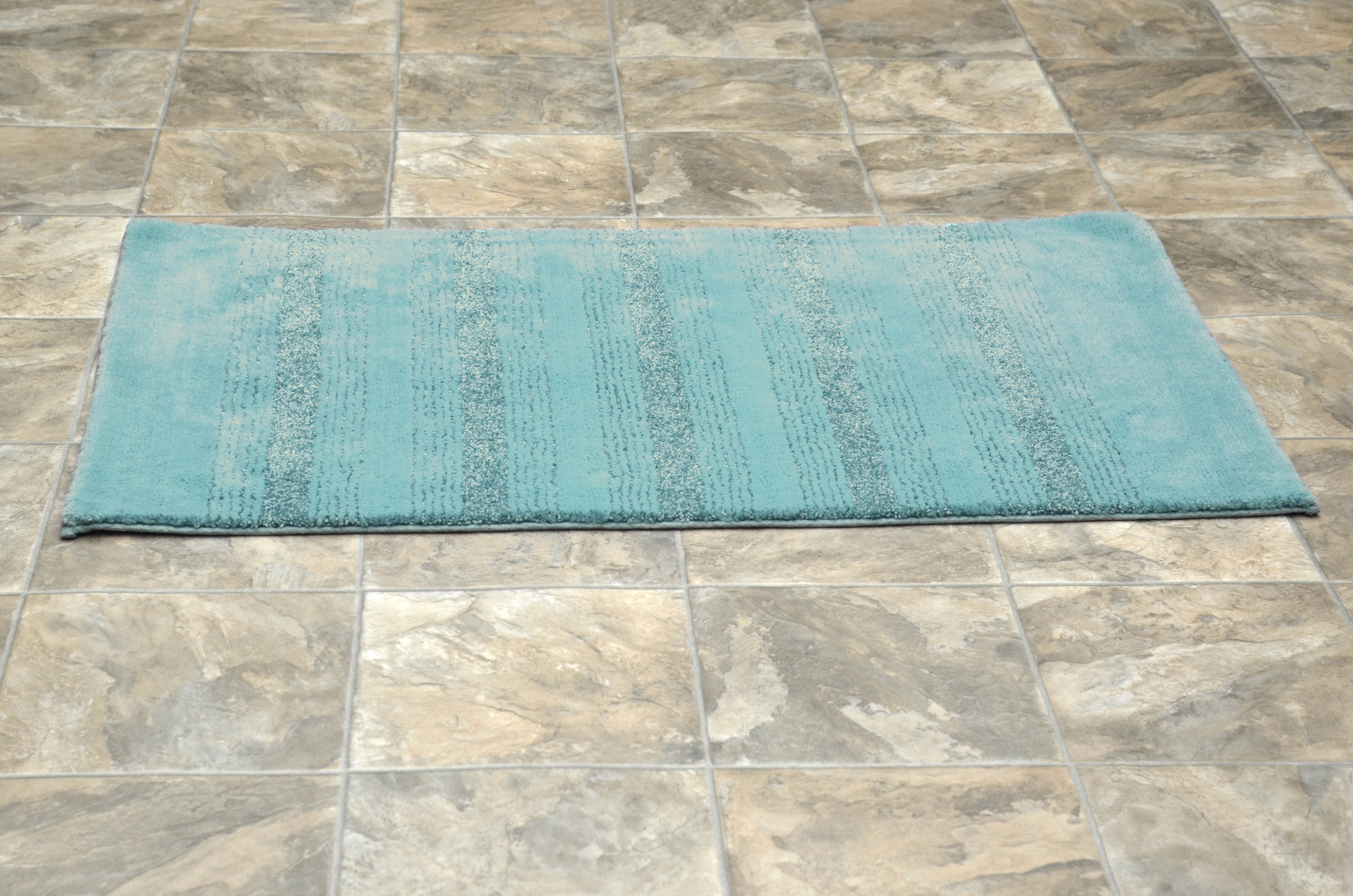 Garland Rug Essence Washable Nylon Sea Foam Bath Rug, 24" x 40"