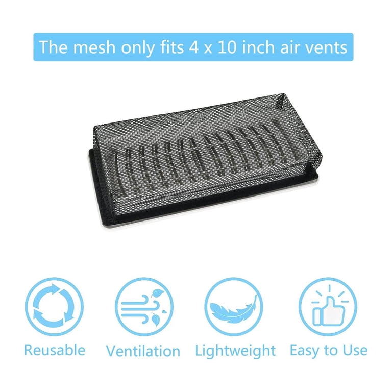 3 Pieces Floor Register Cover Durable Vent Mesh Screen for Bathroom Ceiling  4x12inch - Walmart.com