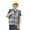 Grey, variant on AYKRM Kids High visibility viz vest hi vis viz reflective safety vests