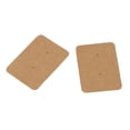 thumbnail image 4 of 100 piezas de papel Kraft, pendientes marrones, tarjetas de presentación, etiquetas, etiquetas, manualidades, 4 of 8