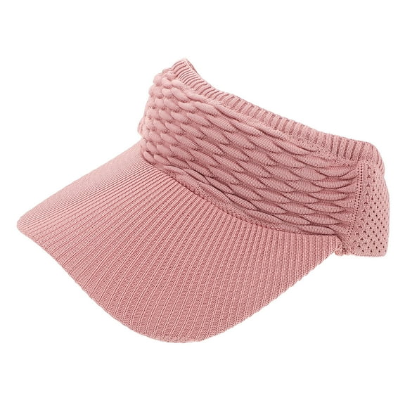 TEHAUX Women's Sun Visor Hat with UV , Lightweight and Breathable, Perfect for Beach, Outdoor Sports, and Travel