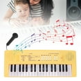 thumbnail image 1 of Fugacal Piano Keyboard Instrument Toy, Plastic Portable Birthday Gift 37 Keys Electronic Keyboard Toy For Home For Kid, 1 of 8