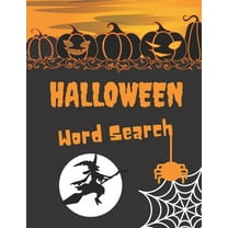 Halloween Word Search Book: Word Search Puzzles for Adults - Large Print - Fun Holiday Activity Book for Kids (Paperback)