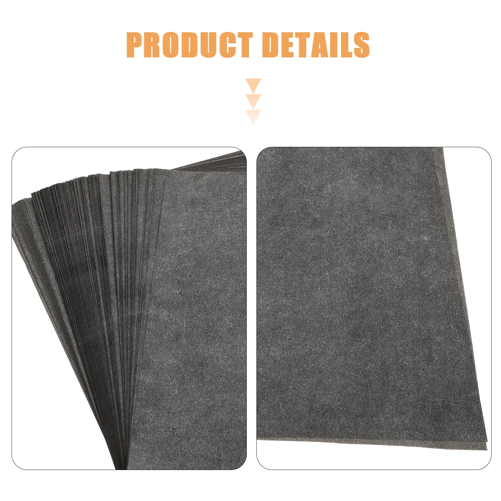 Graphite Carbon Paper 200 Sheets Small Transfer Copy for Drawing Tattooing Base Office