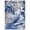 Blue, variant on Garvee 8'x10' Modern Abstract Area Rug Washable Rug with Non Slip Backing, Low Pile Stain Resistant Indoor Carpet for Living Room Bedroom Dining Room, Blue