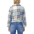 thumbnail image 5 of MixMatchy Women's Plaid Sherpa Cropped Jacket, 5 of 5