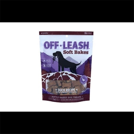 Off Leash 30200634 Complete Natural Nutrition Soft Bakes Duck Dog Food - 150
