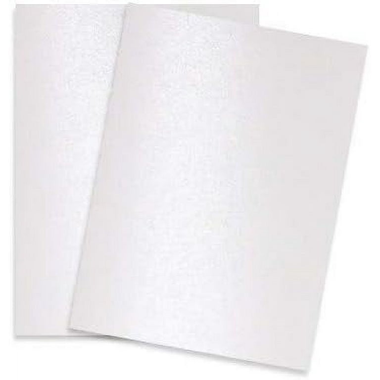 Shine PEARL White - Shimmer Metallic Card Stock Paper - 8.5 x 11 - 137lb Co
