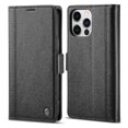 thumbnail image 1 of LC.IMEEKE For iPhone 16 Pro Leather Case Imprint Lines Phone Cover Wallet Stand p20241126206, 1 of 5