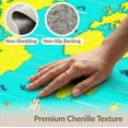 thumbnail image 6 of ODIKA 3'x5' Washable Accent Rug Pet Friendly, Non-Shedding Mat Large Map Playroom Ocean Educational Layout Continents Border for Bedside, Nursery Room, 6 of 7