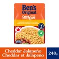 thumbnail image 1 of BEN'S ORIGINAL Spicy Style Cheddar & Jalapeno Rice Flavour Side Dish, 240g Pouch, 1 of 7