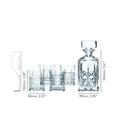 thumbnail image 4 of Nachtmann Highland 5-Piece Decanter and Whiskey Glass Set, Clear, 4 of 7