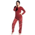thumbnail image 4 of Fruit of the Loom Christmas Holiday Family Matching Fleece Pajama Sleep Sets, Sizes XS-3XL, 4 of 9
