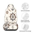 thumbnail image 4 of Balery Anchor with Rope Funda de Asiento para Auto con Diseño - Cubierta Frontal Suave y Transpirable con Protector Antideslizante- 1 Unidad, 4 of 5