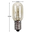 thumbnail image 6 of Sunjoy Tech Globe Bulb Long Lifespan High Brightness Plug Play E14 15W Lamp Globe Refrigerator Bulb for Kitchen, 6 of 7