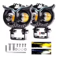 thumbnail image 1 of Par Faros Auxiliares Led 80w Alta/baja Doble Color Auto Moto, 1 of 8