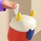 thumbnail image 4 of KAIYANG Dispensador de fórmula para bebés de 400 ml, recipiente portátil para almacenar leche en polvo (sin BPA, sin certificado FDA), rojo y multicolor, 4 of 5