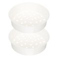 thumbnail image 1 of 2Pcs Multi-function Steamer Container Plastic Steamer Basket Household Food Steamer, 1 of 8