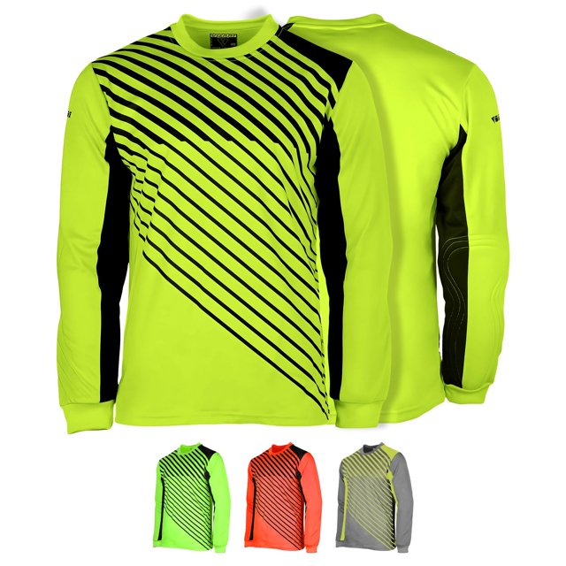 Camiseta de portero de fútbol Vizari Arroyo, acolchada, manga larga, para adulto