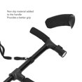 thumbnail image 4 of LED Flashlight Folding Cane, Multi Purpose 4 Foot Pads LED Folding Cane Provides Greater Support Double Handle 4 Sections  for Outdoor, 4 of 8