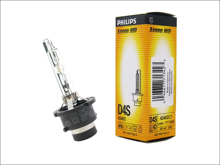 OEM Philips D4S Headlight Bulb 42402 XenEco 35w 4300K GERMANY EMS 2 × NEW!