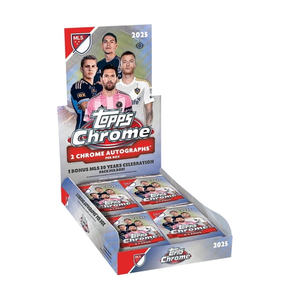 2025 Topps Chrome MLS Soccer Hobby Box