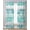 White Green, variant on Teal Coastal Beach Sheer Curtains 63 Inch Length 2 Panels Set for Living Room/Bedroom, Nautical Starfish Coral Vintage Wooden Kitchen Curtains Grommet Semi-Sheer Curtains Window Treatments 42"x63"x2