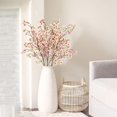 thumbnail image 6 of 40.5in Artificial Cherry Blossom Flowers Long Stems Fake Flowers Vase Arrangements for Wedding Home Japanese Decor (white), 6 of 7