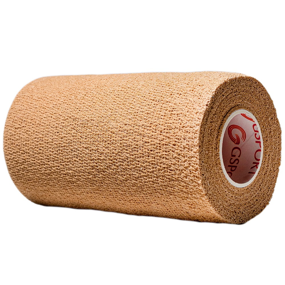 GSPORT Cohesive Bandage Wrap Medical Tape, Flexible Cotton Polyflex