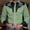 Green, variant on Men's Western Cowboy Shirt Long Sleeve Embroidered Slim Fit Casual Button Down Top with Pockets Stylish Comfortable Durable