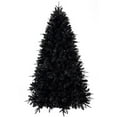 thumbnail image 2 of Raistyw 8ft Pre-Lit Artificial Christmas Tree with 600 White LED Lights, 2486 Tips for Halloween and Christmas, Black, 2 of 11