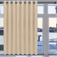 thumbnail image 1 of Cortina Easy-Going Blackout con aislamiento térmico de 254 x 244 cm, color beige, 1 of 7