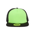 thumbnail image 2 of Top Headwear Adjustable Trucker Caps - Black/Neon Green, 2 of 3