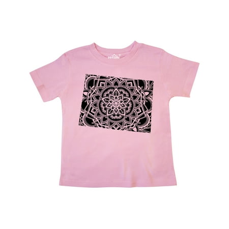 

Inktastic Colorado Silhouette Mandala Gift Toddler Boy or Toddler Girl T-Shirt