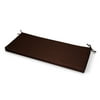 Rave Outdoor Bench Cushion, Chocolate