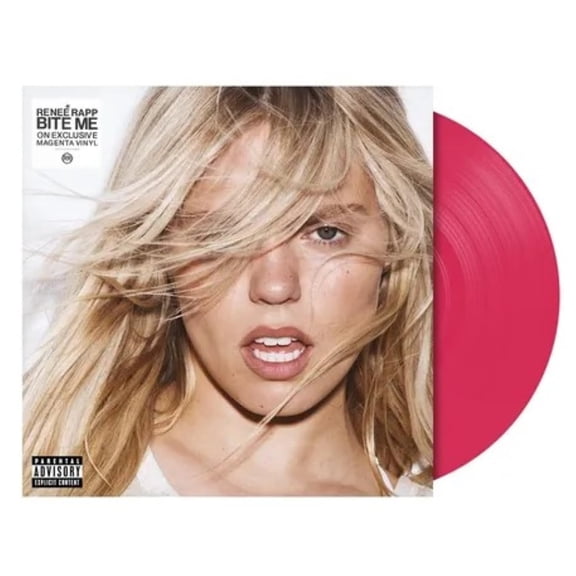 Renee Rapp - Bite Me Vinyl Record Album - Indie Exclusive Magenta Colored Vinyl - Music & Performance - Vinyl