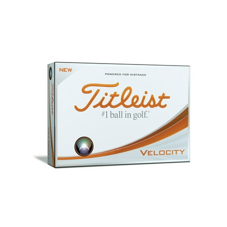 Titleist Velocity Golf Balls, 12 Pack