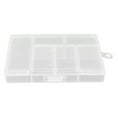 thumbnail image 3 of Contenedor de almacenamiento de rejillas BuyWeek Organizador transparente de 6 rejillas Caja de almacenamiento para manualidades DIY, 3 of 14