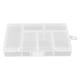 thumbnail image 3 of Organizador de Joyero ANGGREK Caja Organizadora de Plástico Transparente con 6 Rejillas, 3 of 8