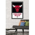 thumbnail image 3 of NBA Chicago Bulls - Logo 21 Wall Poster, 22.375" x 34" Framed, 3 of 4
