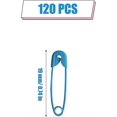 thumbnail image 2 of 120 Pcs 19mm Mini Safety Pins Metal Safety Pins For Art Craft Sewing Jewelry Making (black), 2 of 4